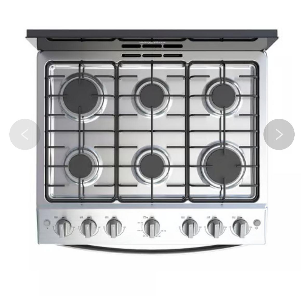 electrodomesticos - Estufa Whirlpool 30 pulgadas - 6 quemadores 1