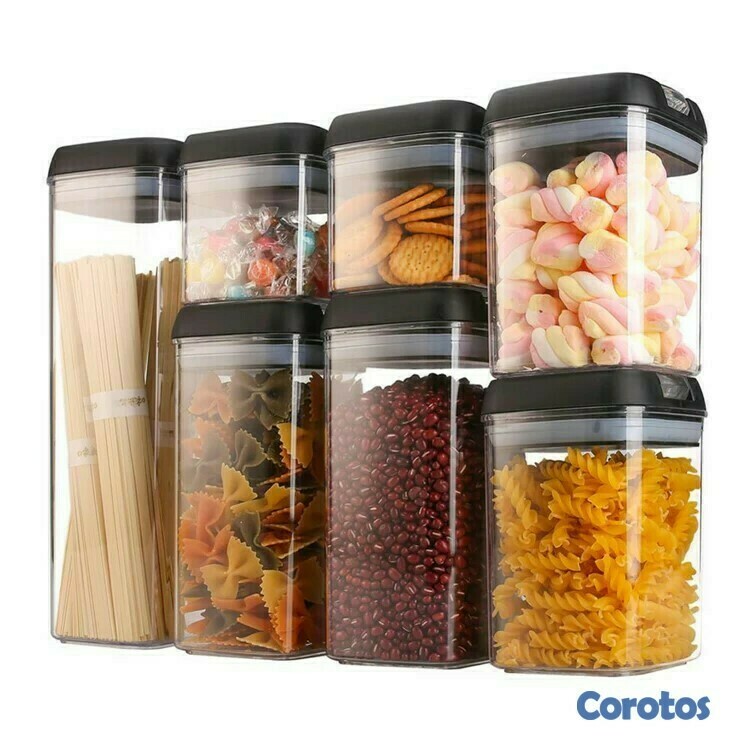 cocina - CONTENEDOR DE ALIMENTOS 7 PIEZAS 3