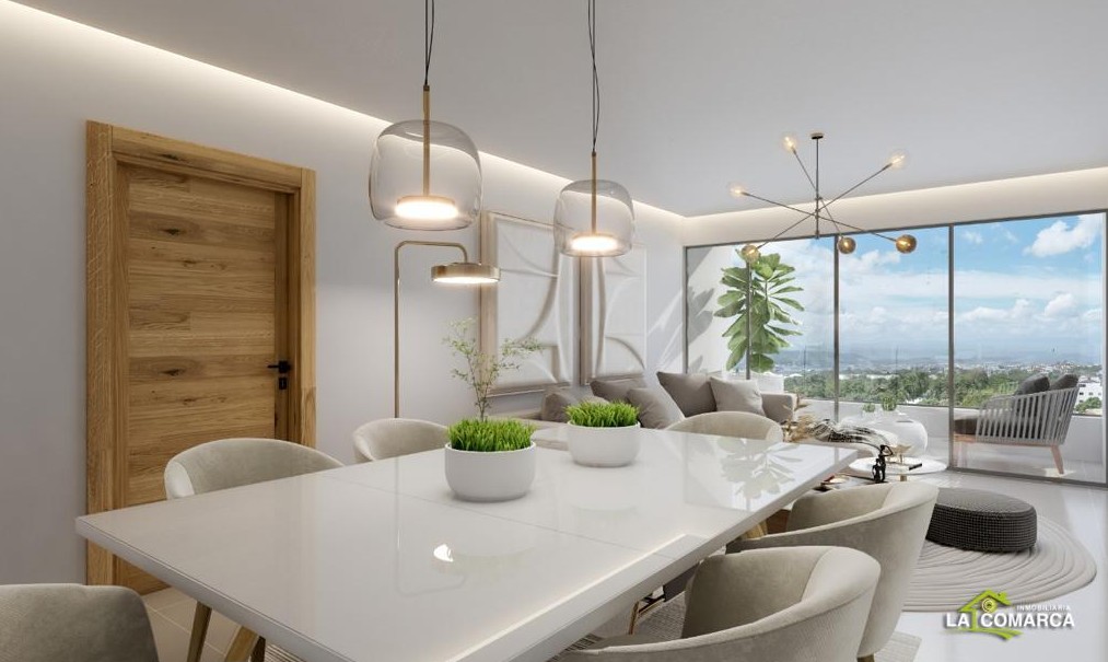 apartamentos - Hermoso Apartamento en Venta en Santiago 2