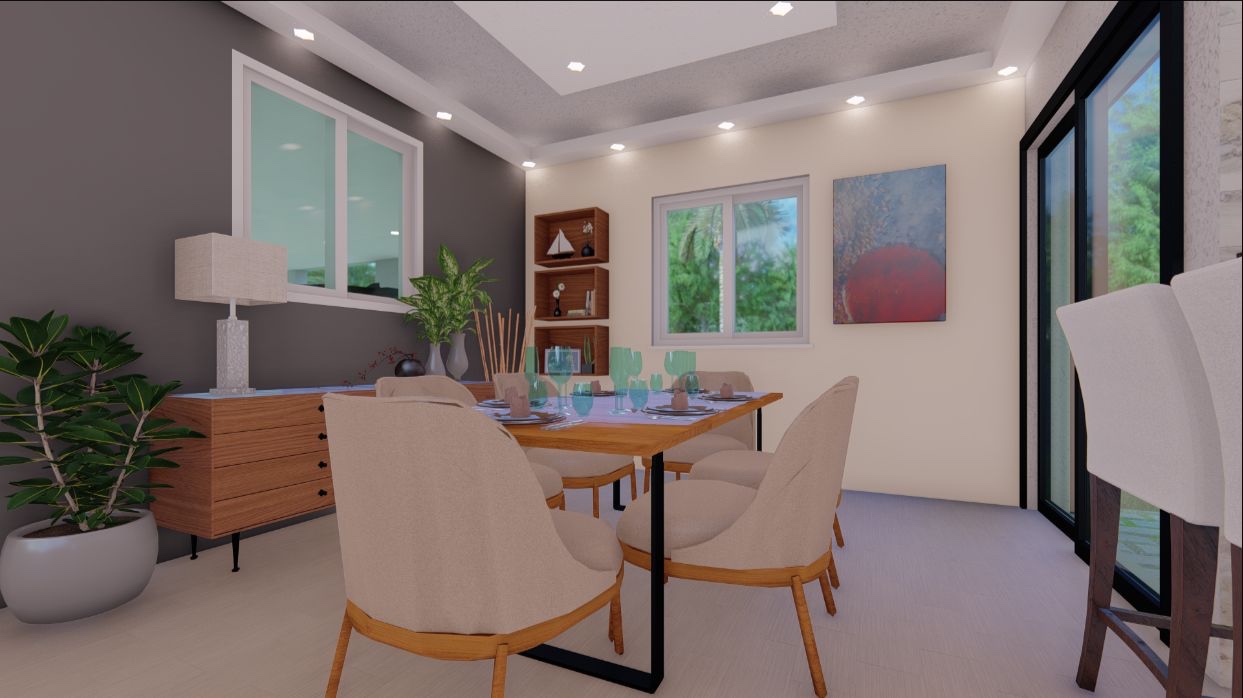 casas - Venta de casa de dos niveles en la autopista de san Isidro con opción a piscina  5