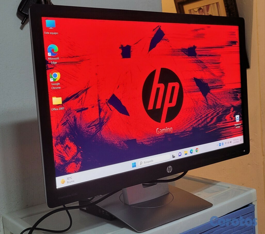computadoras y laptops - Monito hp de 24 Pulg HDMI Full 1080p new 1