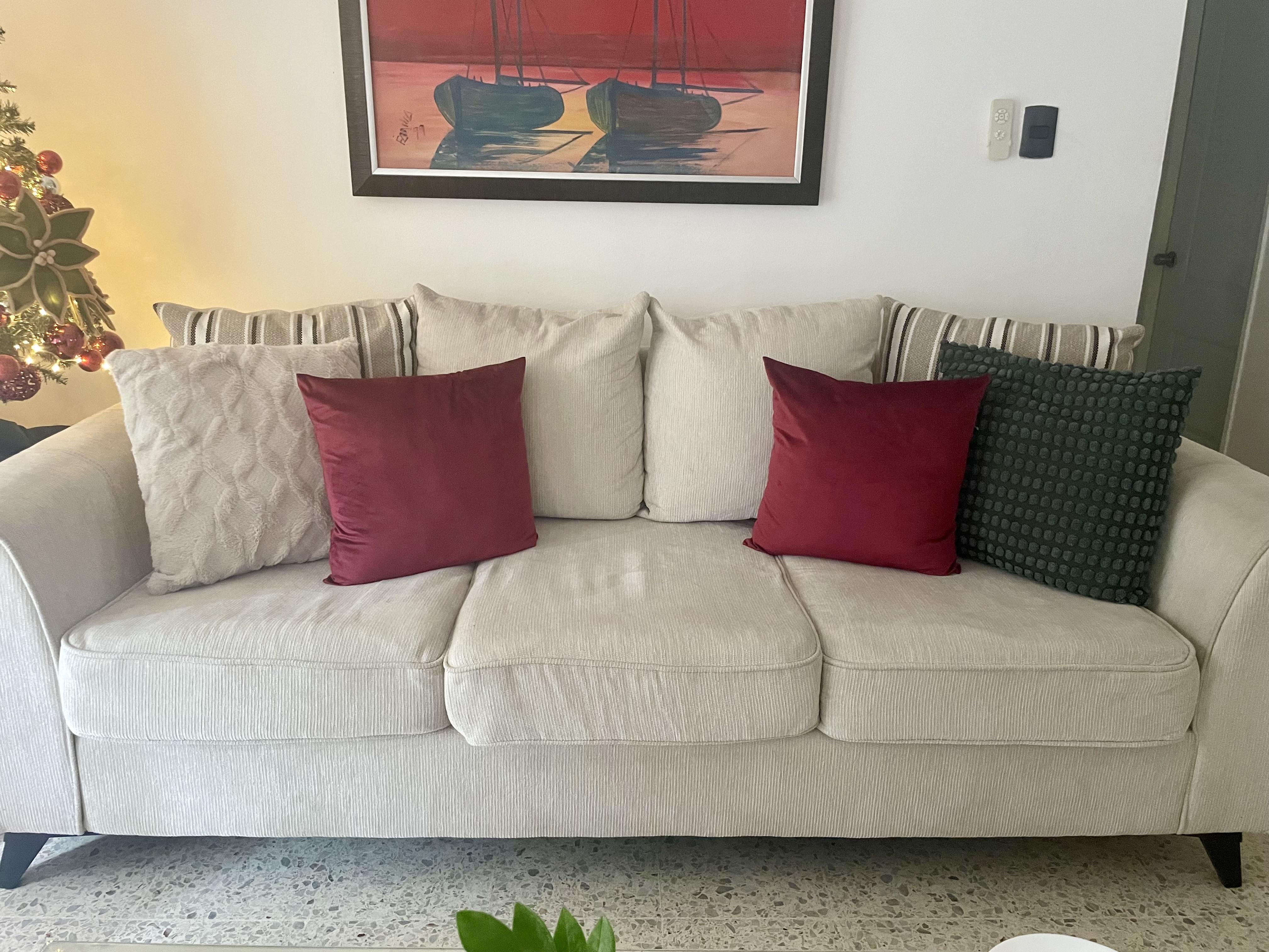 muebles y colchones - Sofá de tres plazas 0