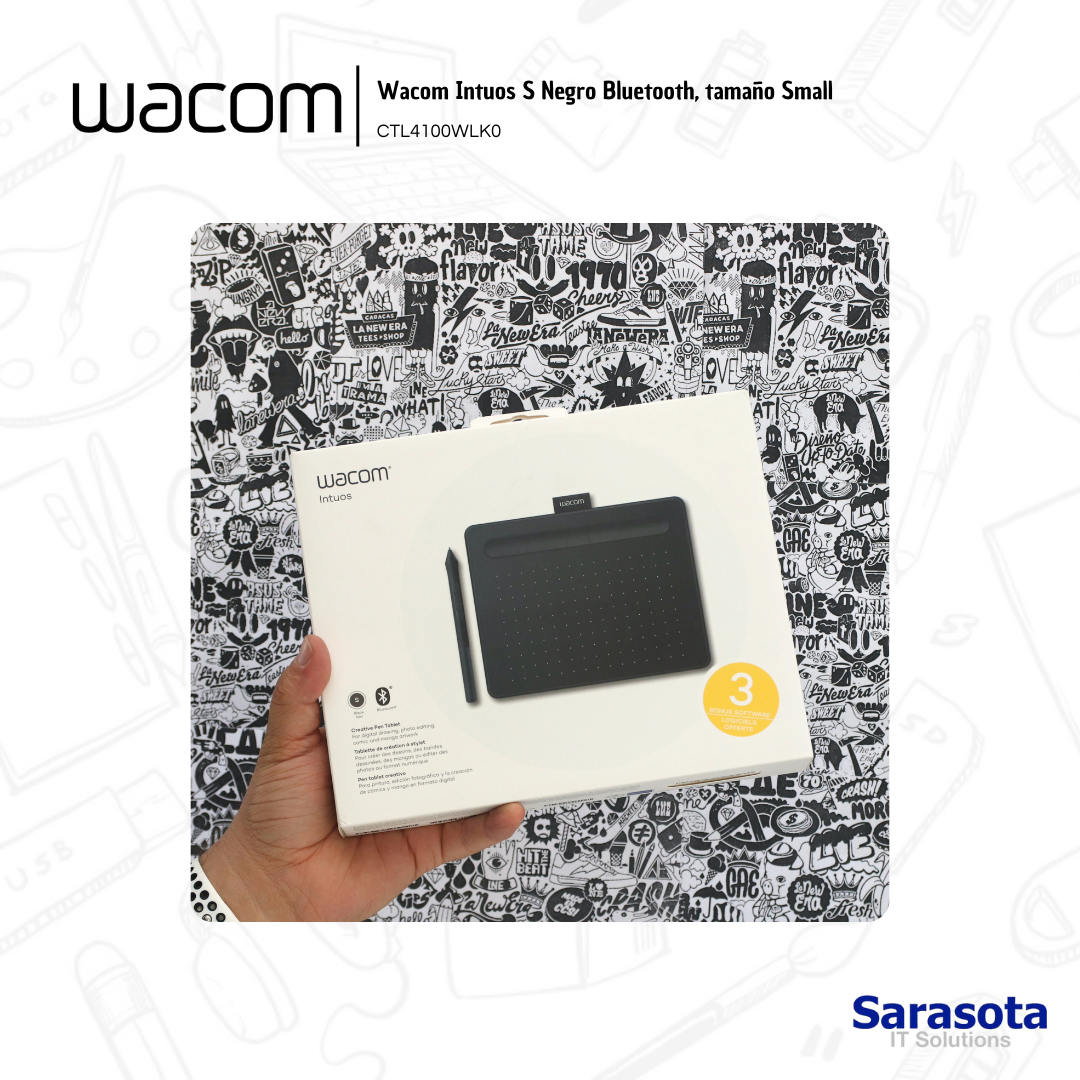 accesorios para electronica - Wacom Intuos S Bluetooth (Somos Sarasota) 1