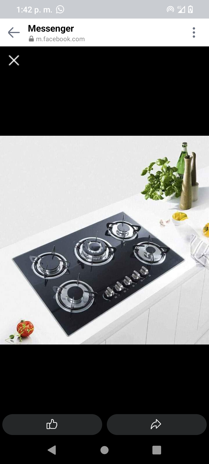 electrodomesticos - Estufa totalmente nueva en  buena calidad         