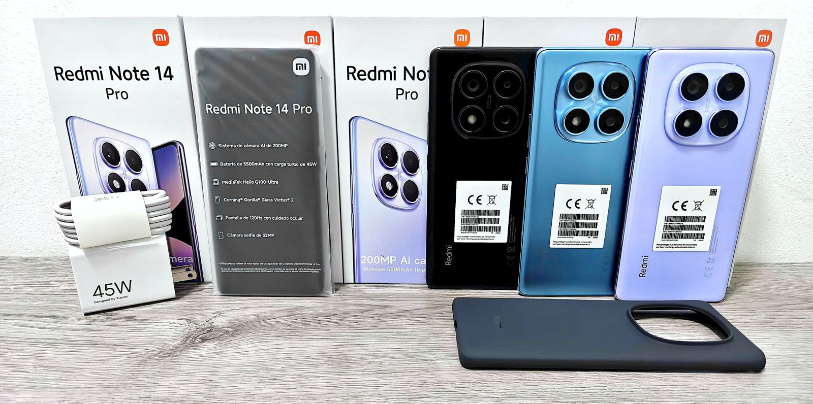 celulares y tabletas - REDMI NOTE 14 PRO DE 256GB NUEVO DE CAJA DESBLOQUEADO
 0