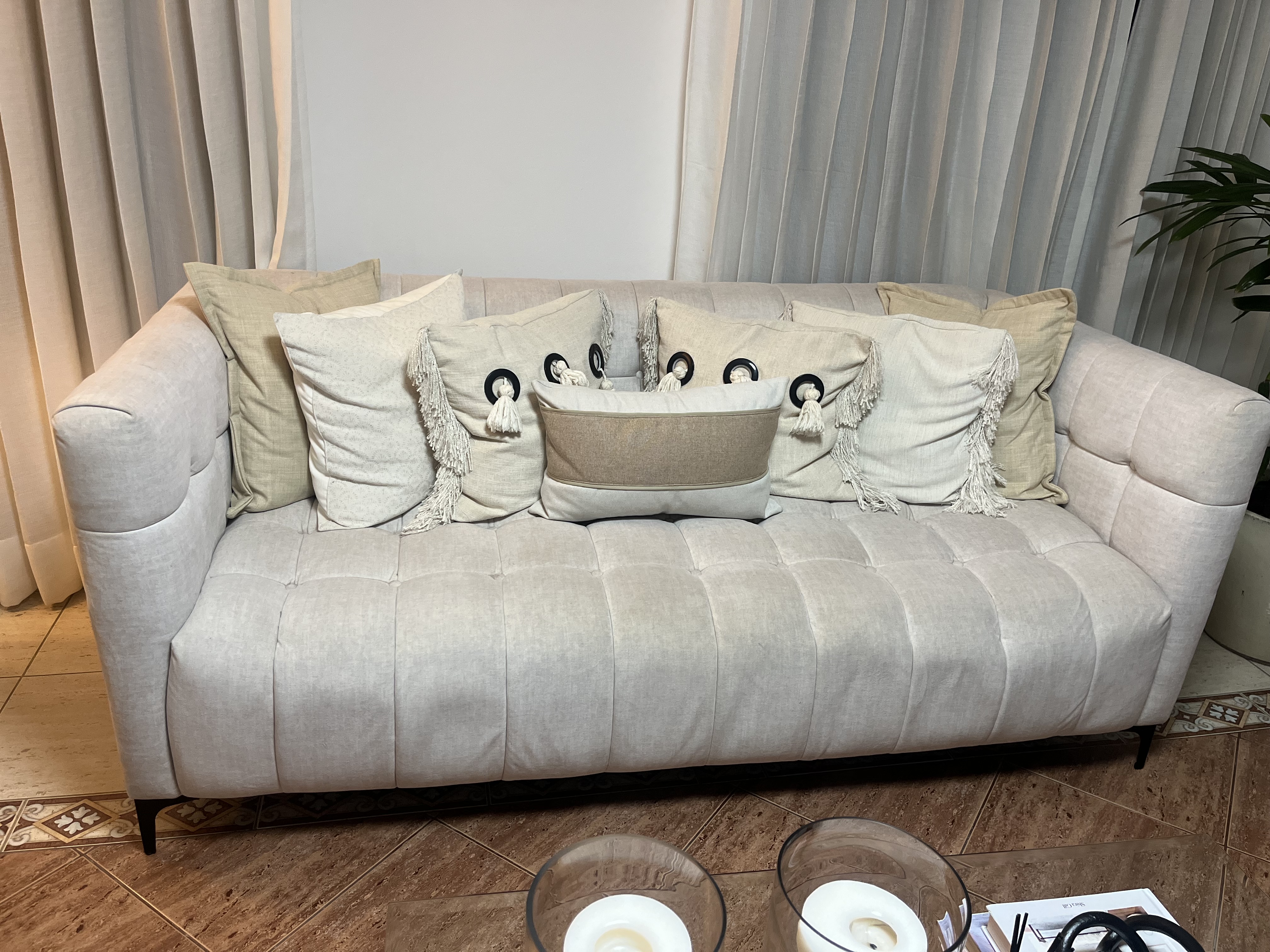 muebles y colchones - Sofá Sala para 4 personas 2
