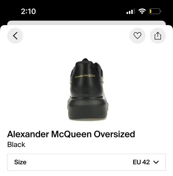 zapatos para hombre - Alexander Mcqueen como nuevos  2