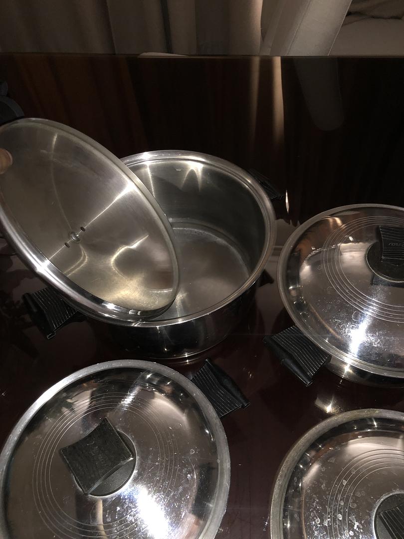 cocina - Juego de 4 ollas marca Rena Ware quirúrgica  8