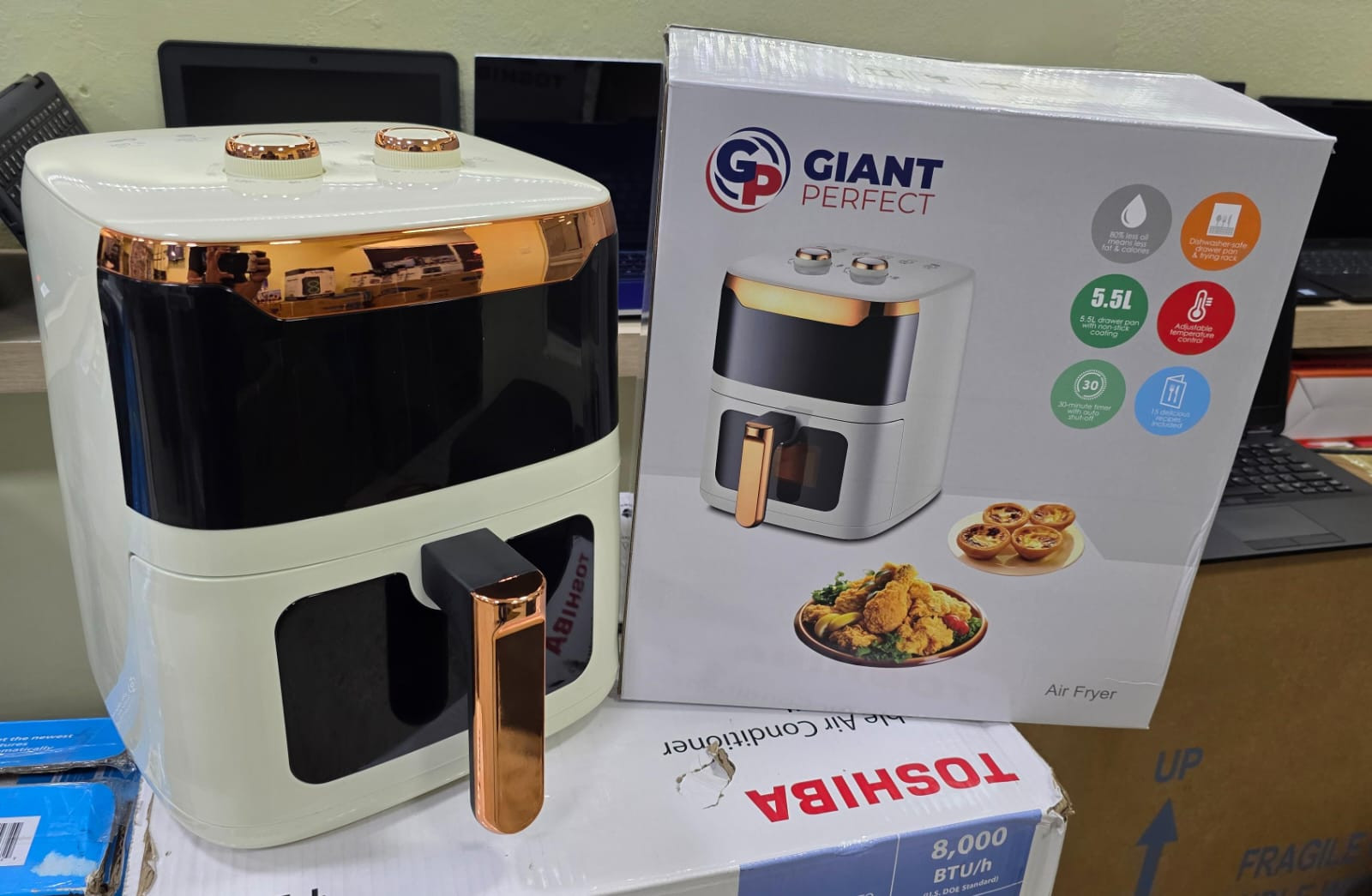 electrodomesticos - FREIDORA DE AIRE GIANT PERFECT NUEVA DE CAJA #NUEVO  0