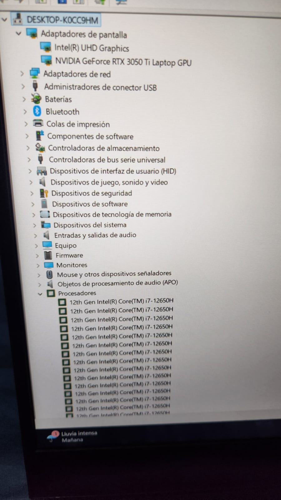 computadoras y laptops - LAPTOP HP VICTUS 3050TI 16GB RAM GTA 5 3