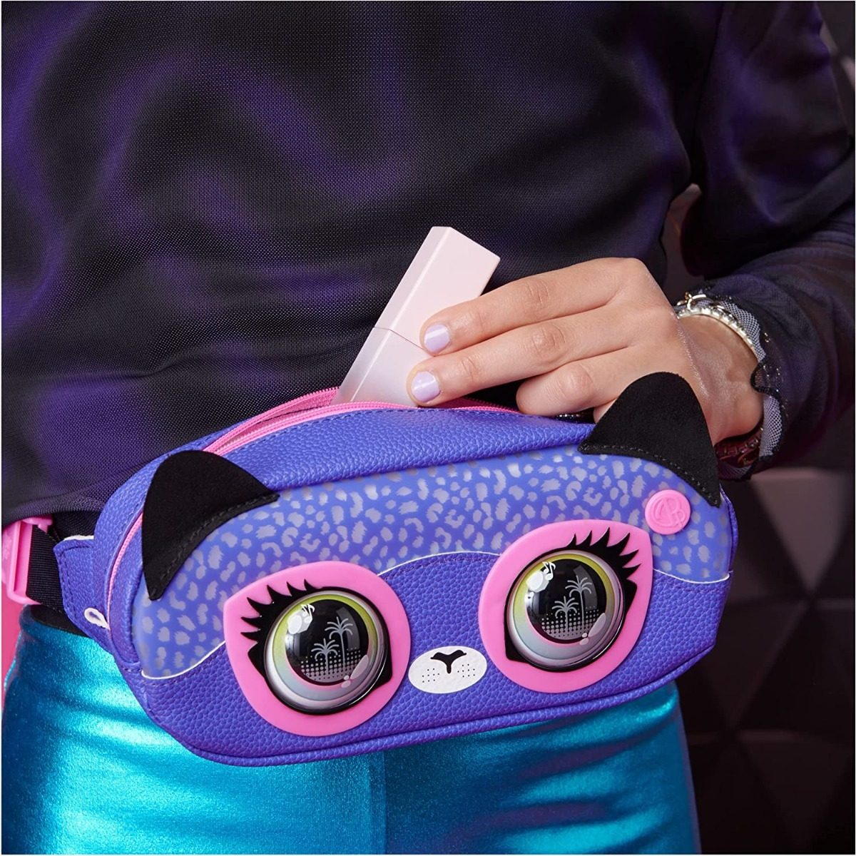 carteras y maletas - Riñonera Canguro Purse Bolso Interactivo Sonidos Luces Niñas 5