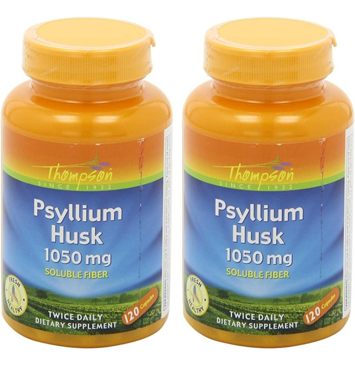 Salud y Equipamiento Médico - Psyllium 120 Cápsulas Pack De 2