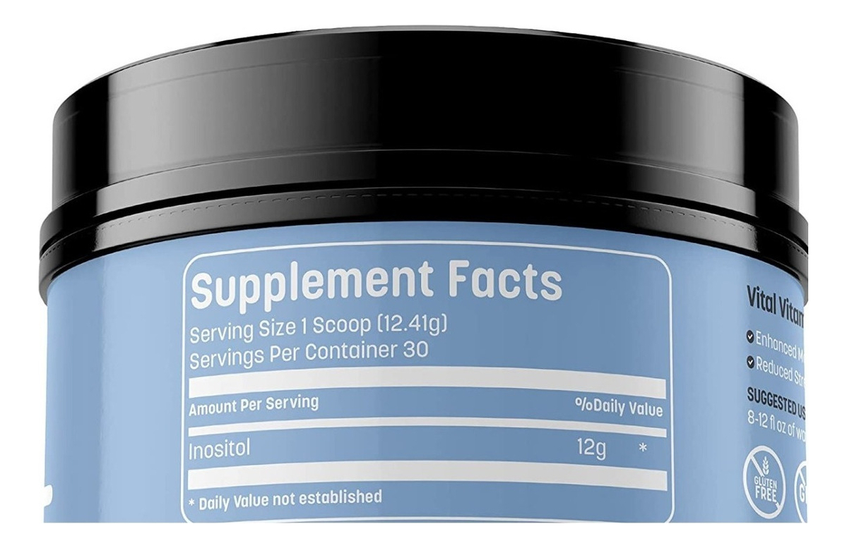 Salud y Equipamiento Médico - Inositol Polvo Vital Vitamins 1