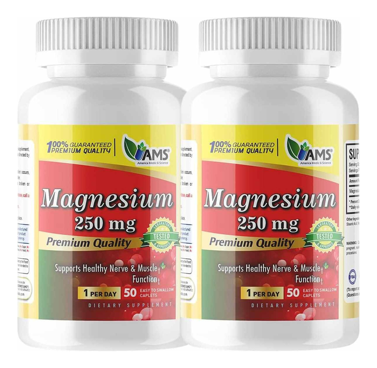 Salud y Equipamiento Médico - Oxido De Magnesio 250 Mg Pack 2 0