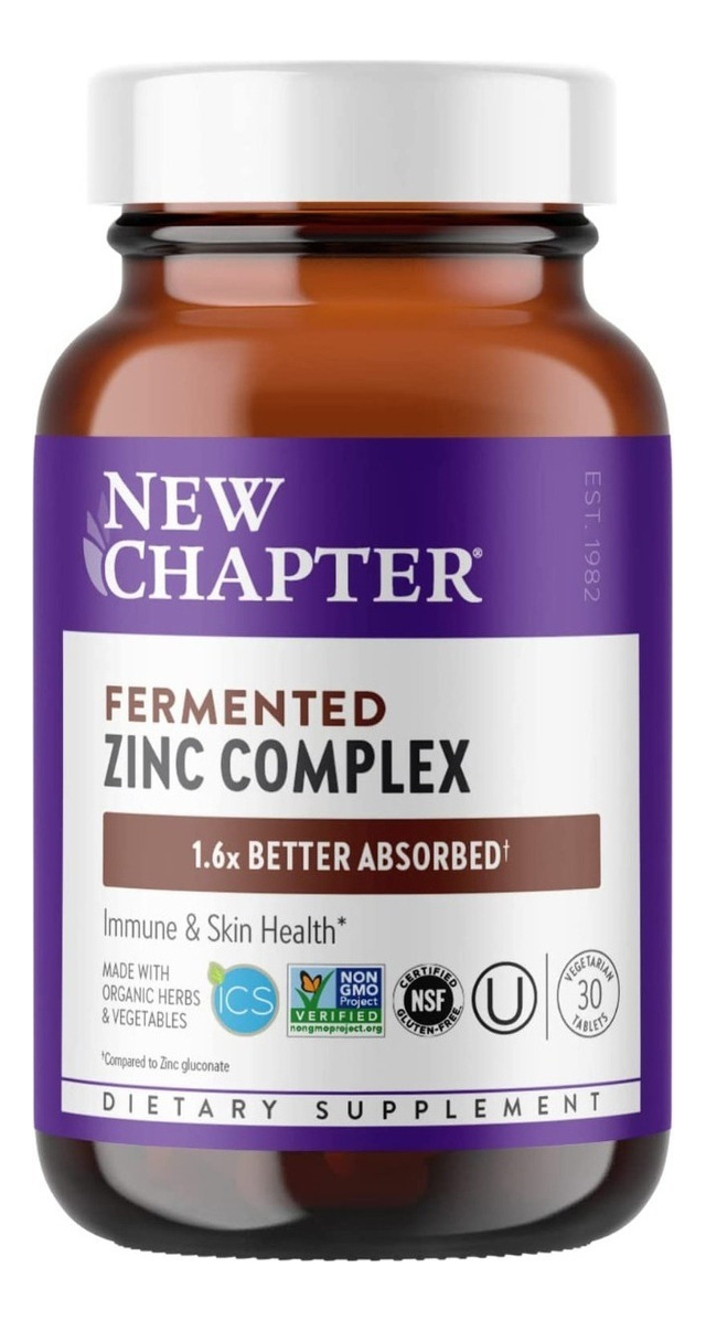Salud y Equipamiento Médico - Complejo Zinc 30tab New Chapter 0