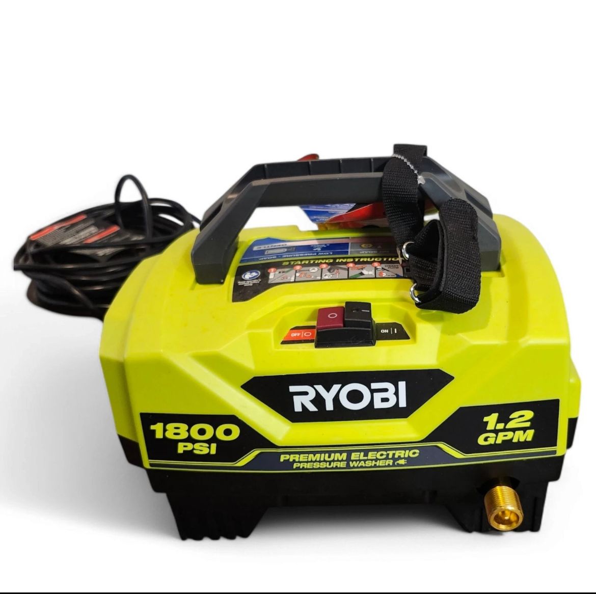 herramientas, jardines y exterior - RYOBI 1800 PSI 1.2 GPM Cold Water  Pressure Washer 2
