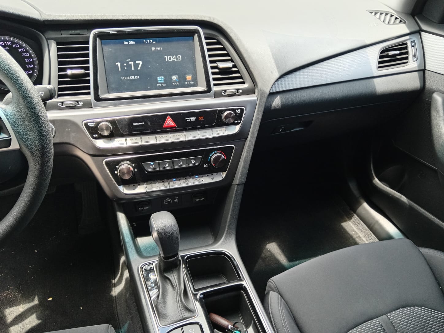 carros - HYUNDAI SONATA NEW RISE 2019 NEGRO GASOLINA 6