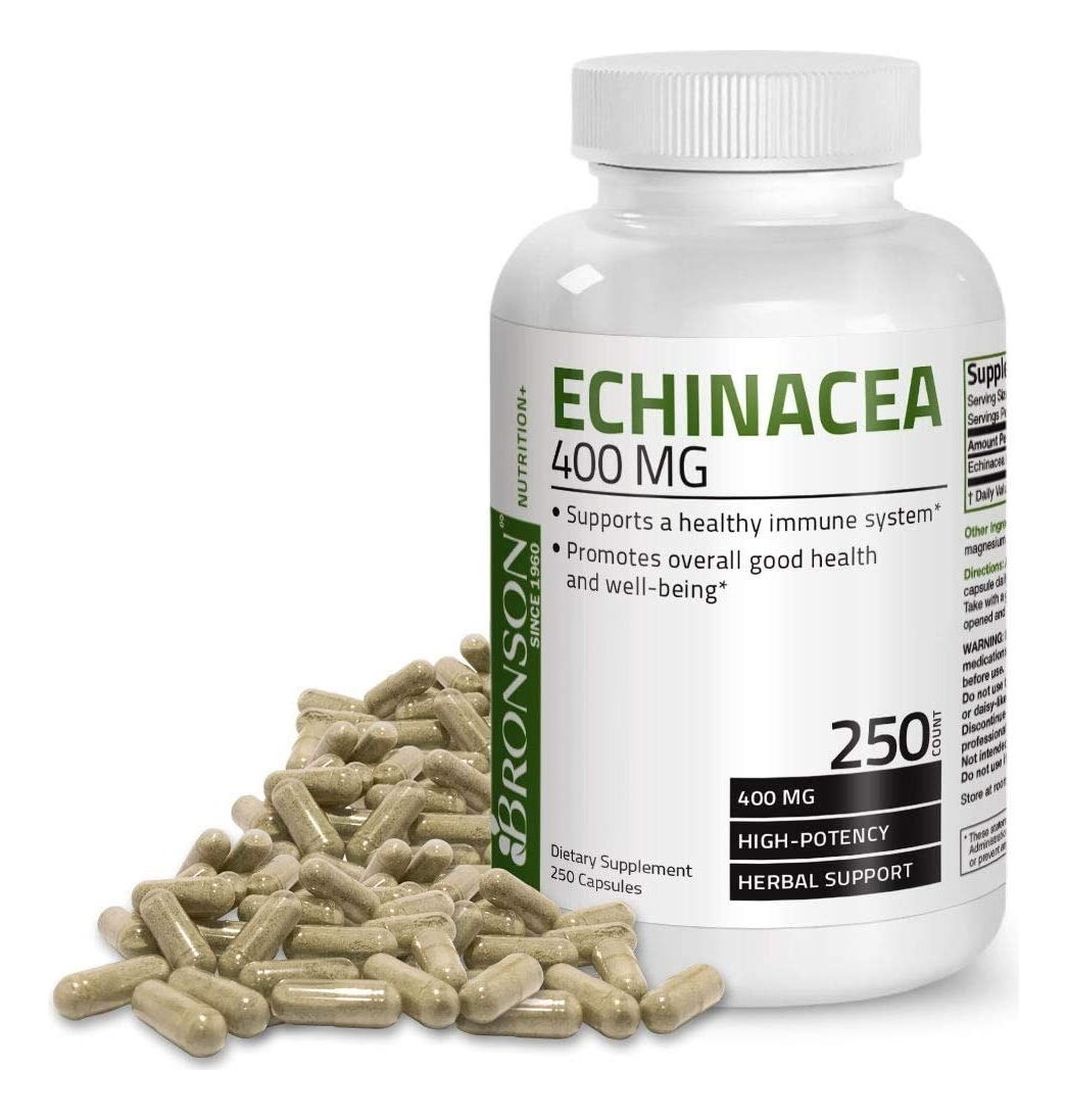 Salud y Equipamiento Médico - Equinacea 250 Cap Bronson - Unidad 0