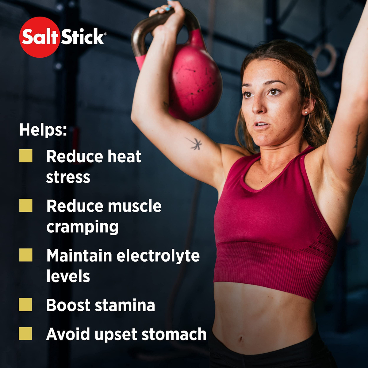 Salud y Equipamiento Médico - Recuperador De Electrolitos 100 capsulas Saltstick 1