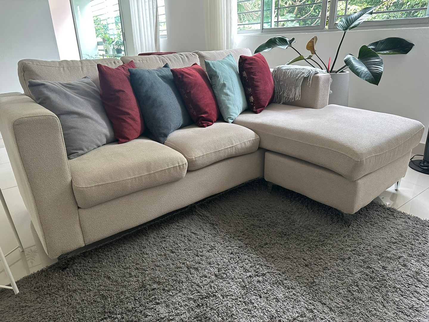 muebles y colchones - SOFA SECCIONAL DE 3 PLAZAS 2
