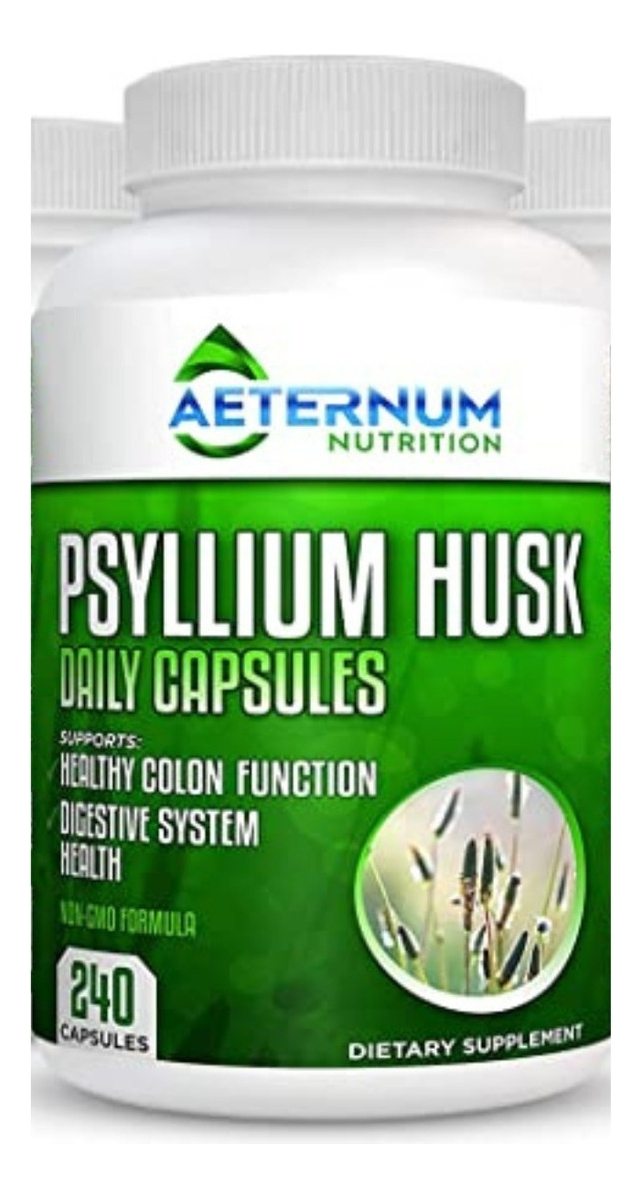 Salud y Equipamiento Médico - Aeternum - Psyllium 240 Cápsula - - Unidad A $1079