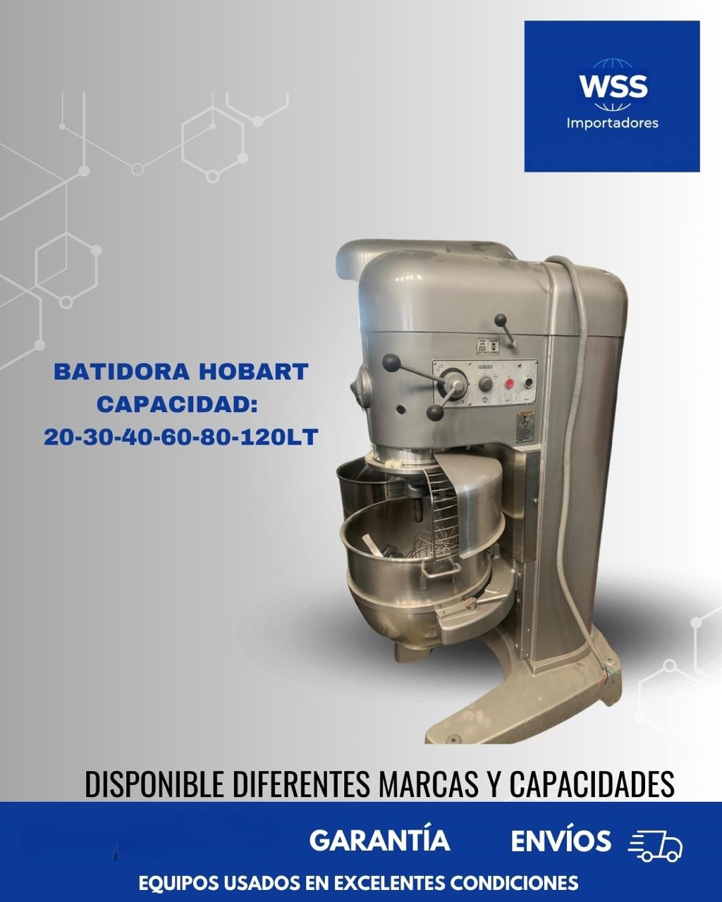 equipos profesionales - Batidora Hobart Capacidad: 20-30-40-60-80-120LT