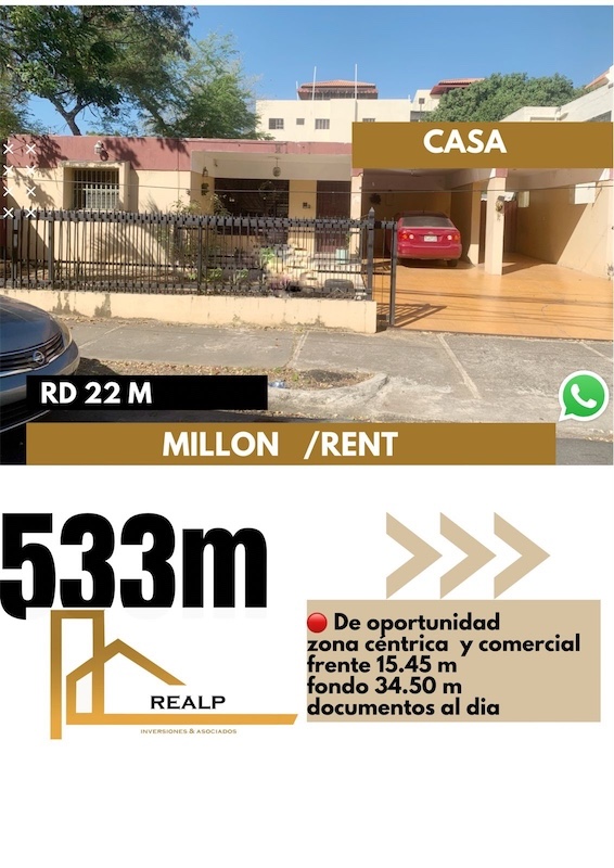 casas - Propiedad en venta en el millon 0