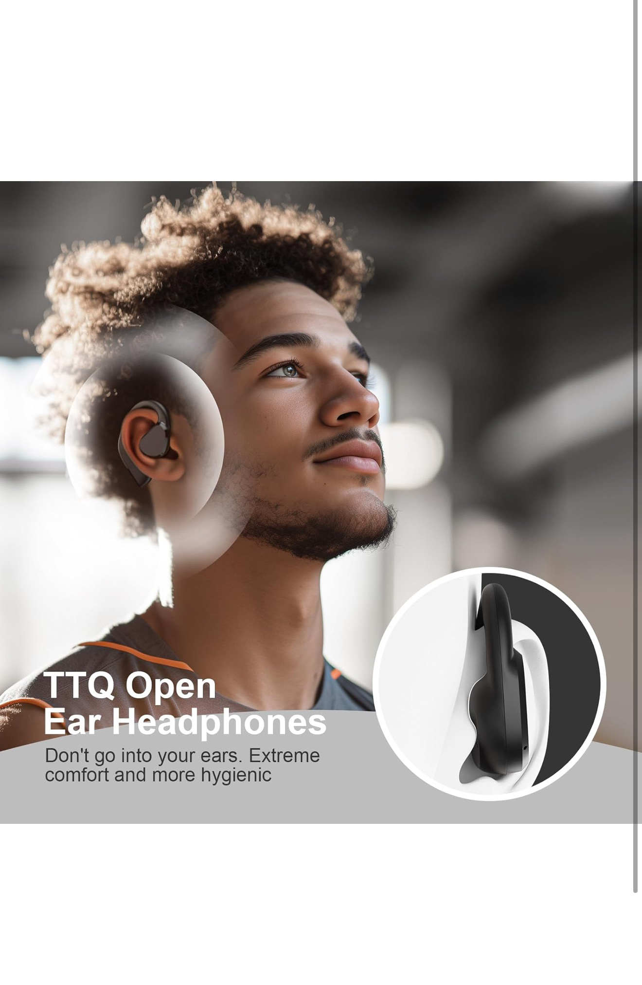 camaras y audio - TTQ Open Ear Headphones 4