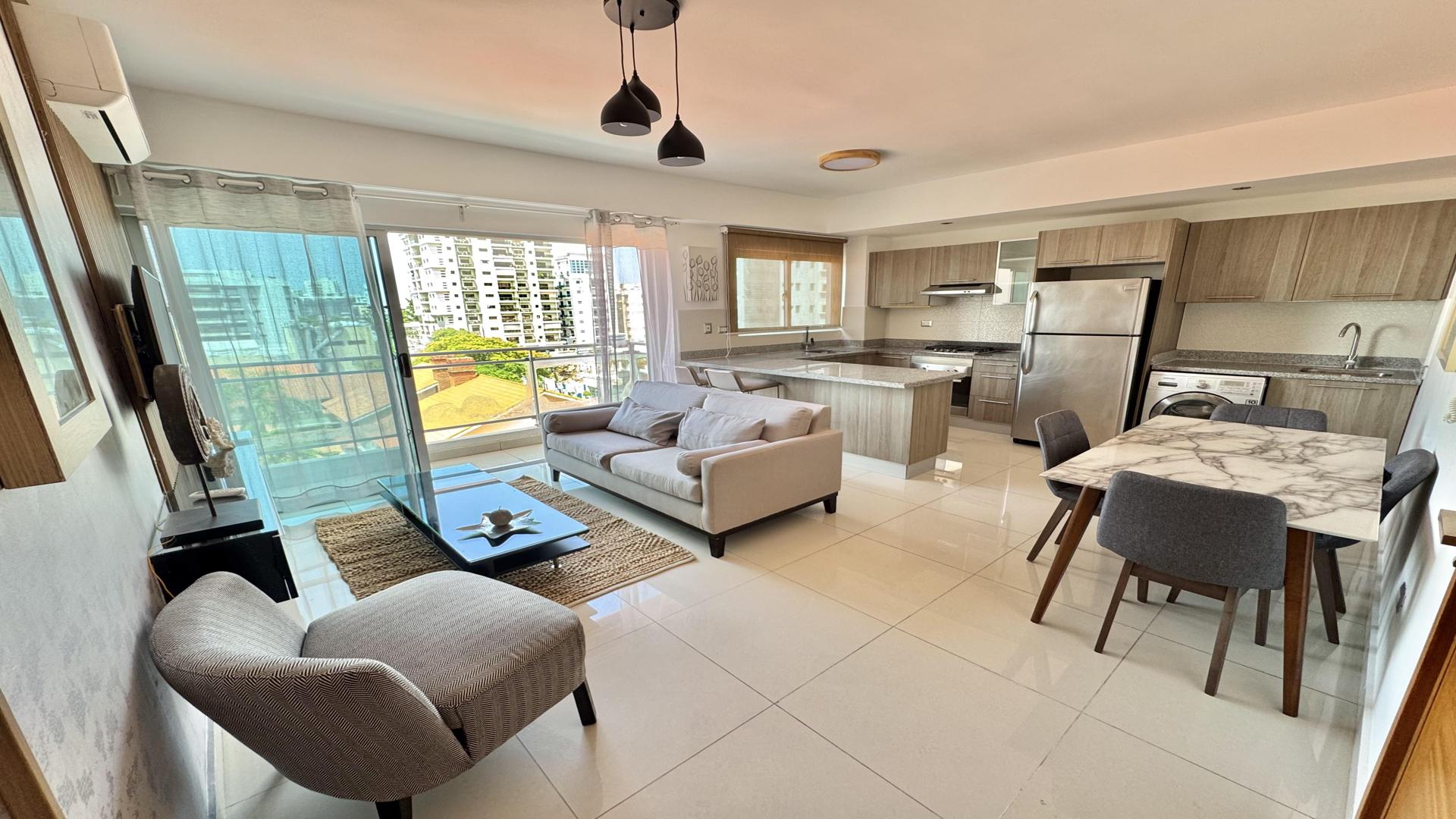 apartamentos - Apartamento Anueblado en Piantini 1
