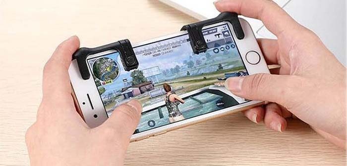 accesorios para electronica - Gatillos Botones L1 R1 Para Jugar Con Celular Pubg Fornite 5