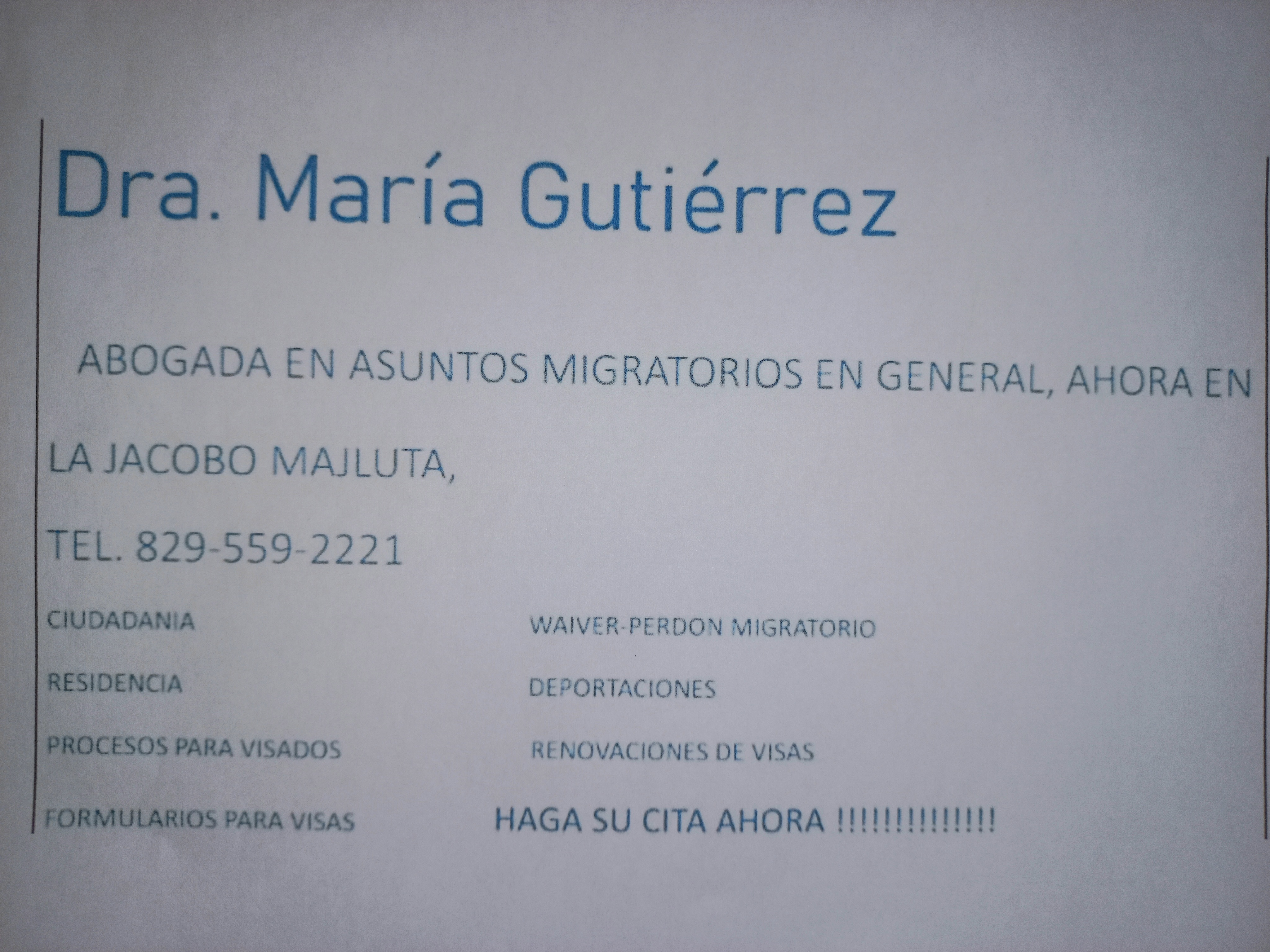 servicios profesionales - procesos Migratorios en General  0