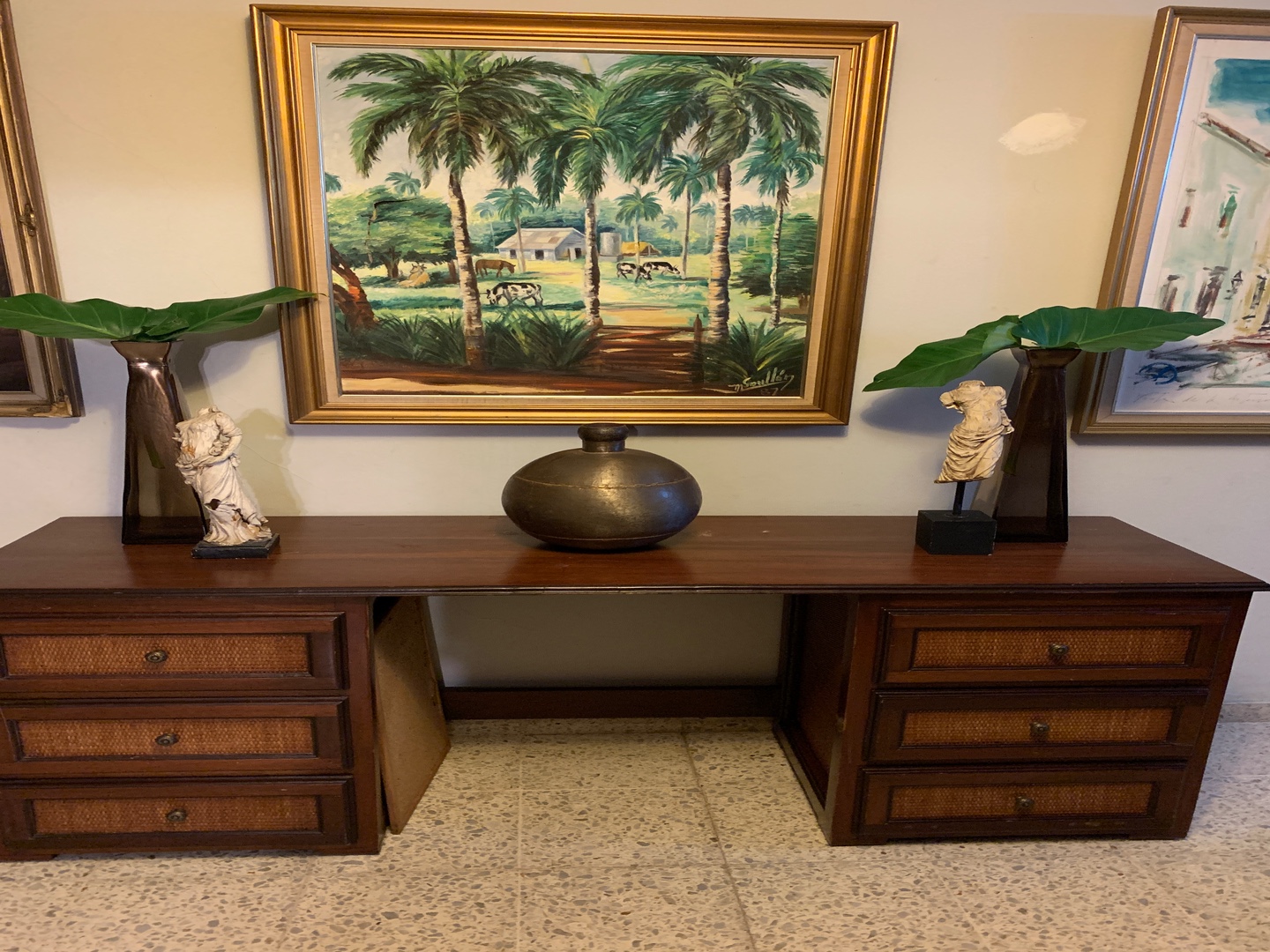 muebles y colchones - Peinadora y espejo