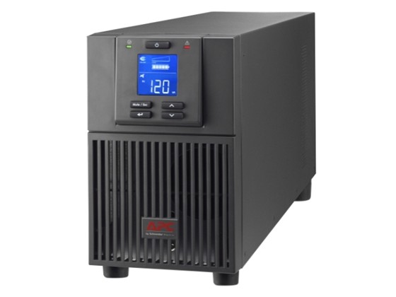 computadoras y laptops - UPS APC SRV2KA ONLINE SINE WAVE LCD 2000VA / 1600W, INPUT 120V / OUTPUT 120V, 4  0