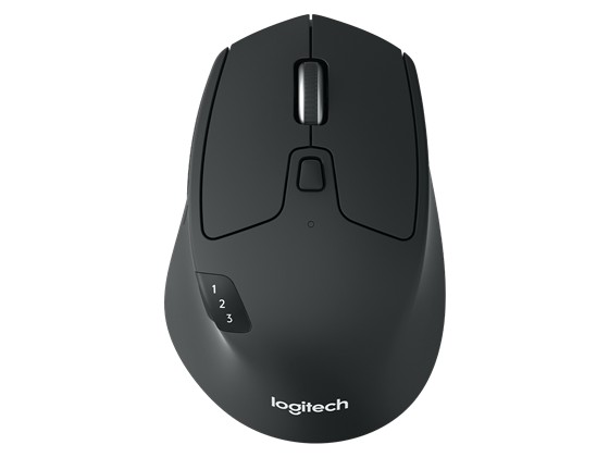 computadoras y laptops - MOUSE LOGITECH M720 TRIATHLON INALAMBRICO OPTICO, 1000DPI, 8 BOTONES, 3 CANALES, 2