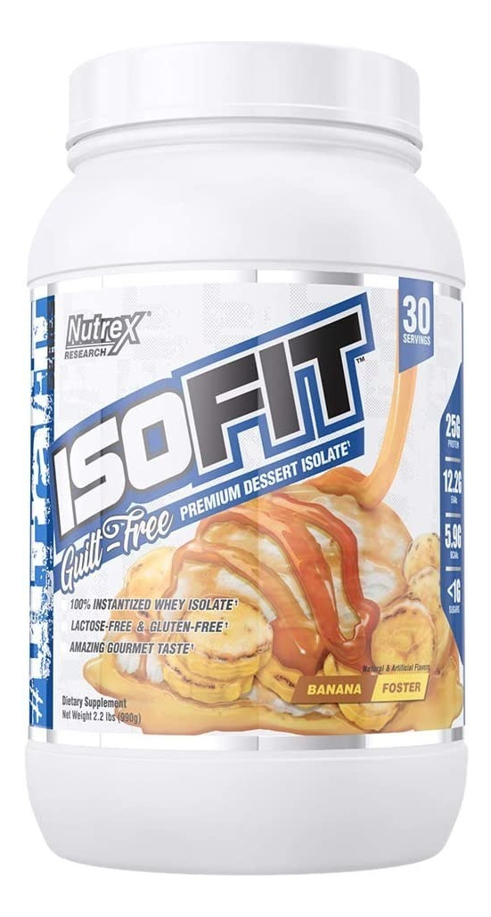 Salud y Equipamiento Médico - Proteina Suero Isofit Banana