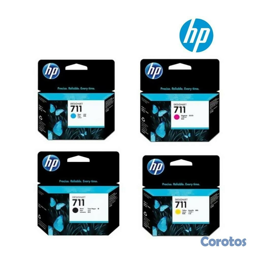 impresoras y scanners - CARTUCHO HP 711 originales  - PARA IMPRESORA DESIGNJET T120 EPRINTER / T130/T520