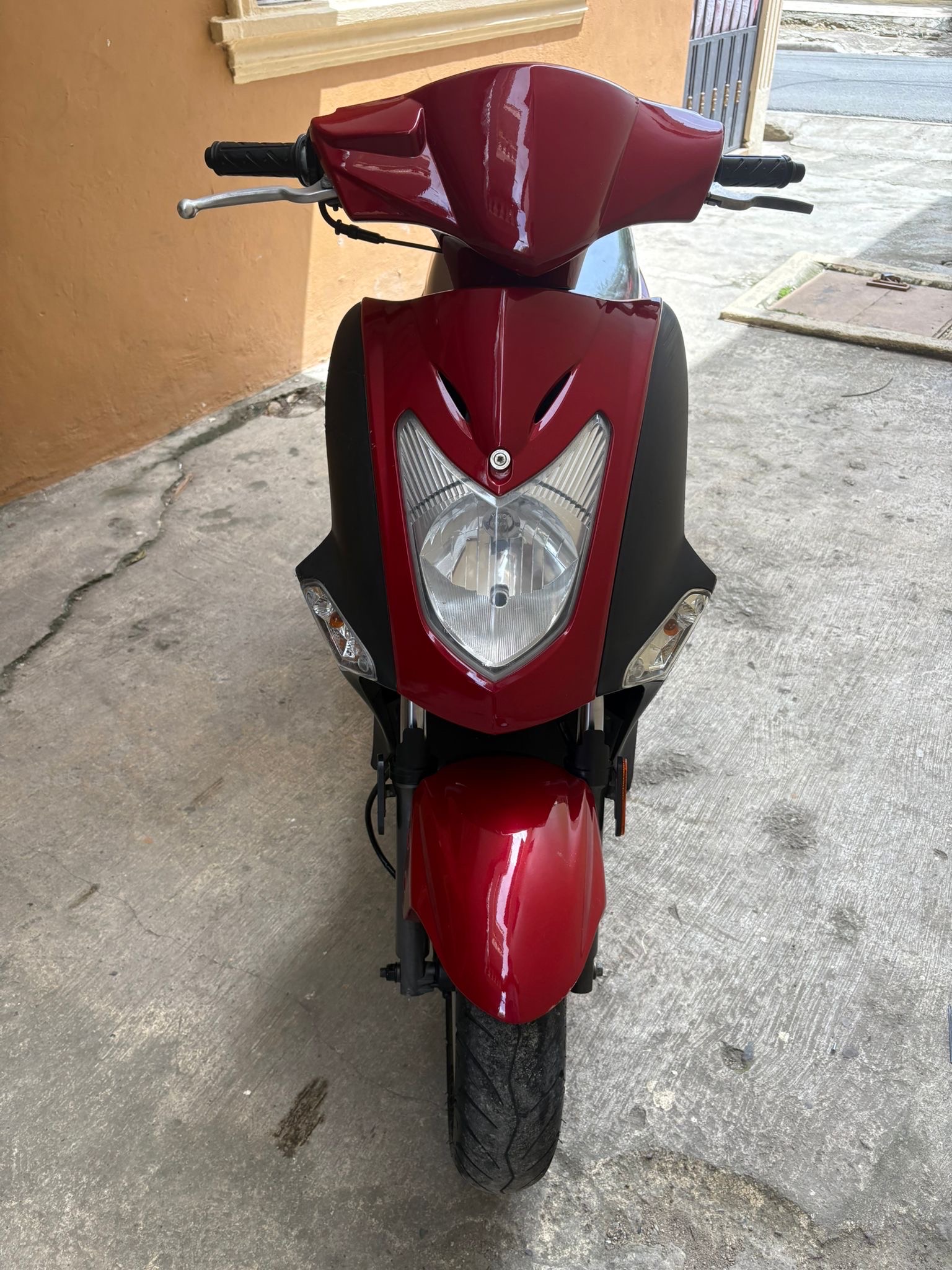 motores y pasolas - Pasola KIMCO rojo vino  1