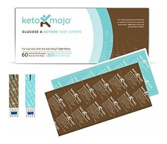 Salud y Equipamiento Médico - Set Combinado 60 Glucosa En Sangre+60 Cetona En Sangre (120) 0