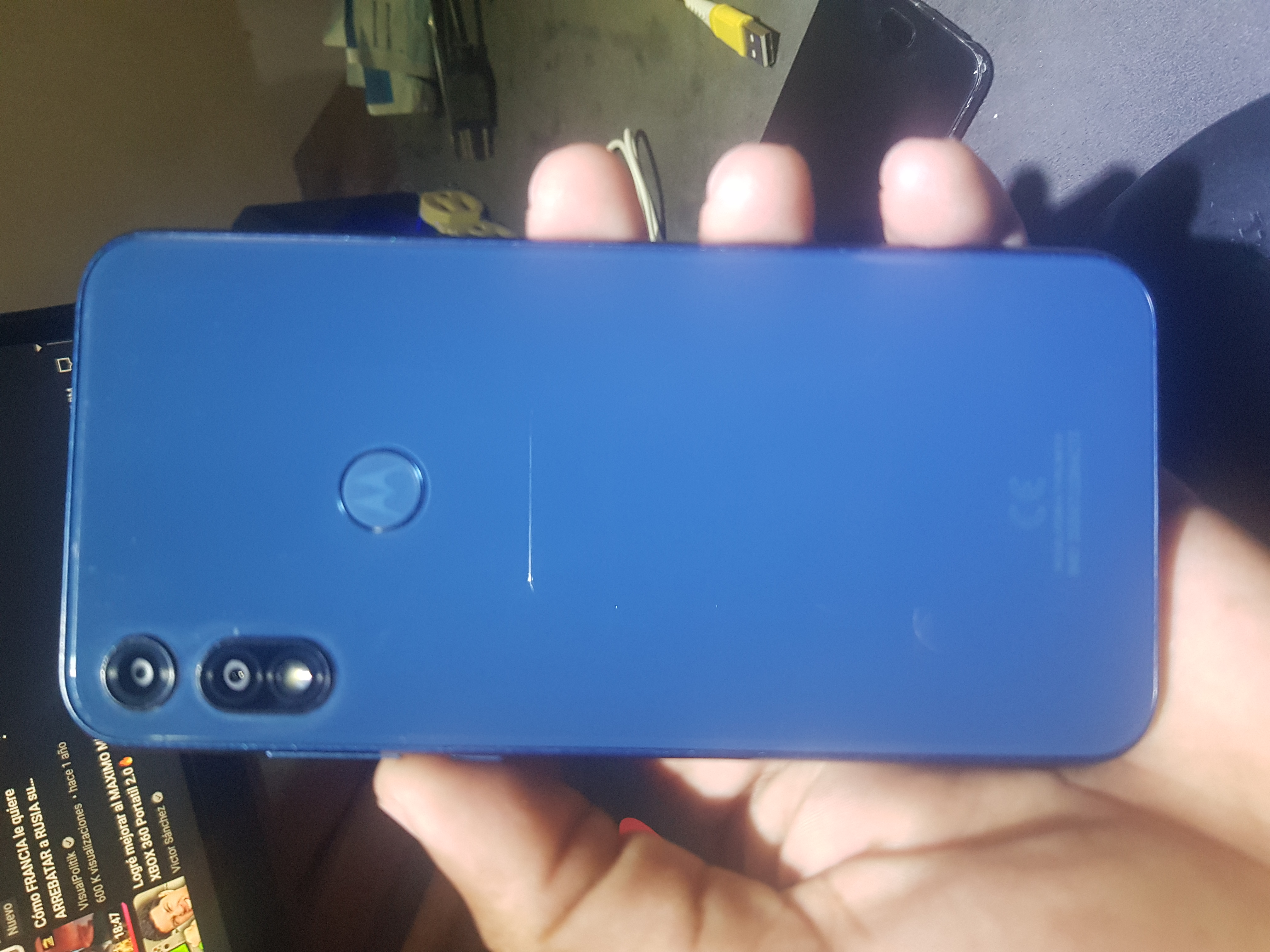 celulares y tabletas - Motorola Moto E7 - 32 GB - Blue XT2052-5 2