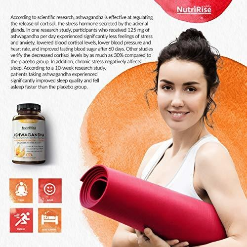 Salud y Equipamiento Médico - Ashwagandha 1300 Mg Hecho Con Polvo De Raiz De Ashwagandha 4