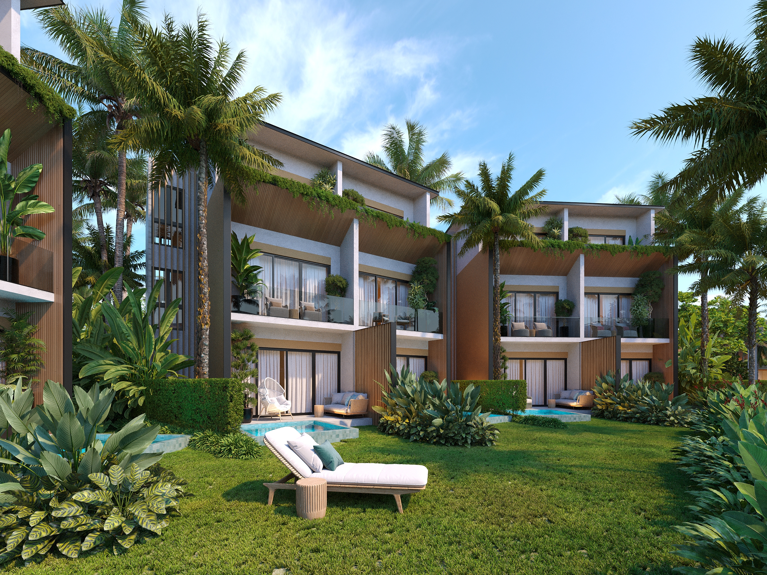 casas vacacionales y villas - TOWNHOUSE EN LAS TERRENAS 4