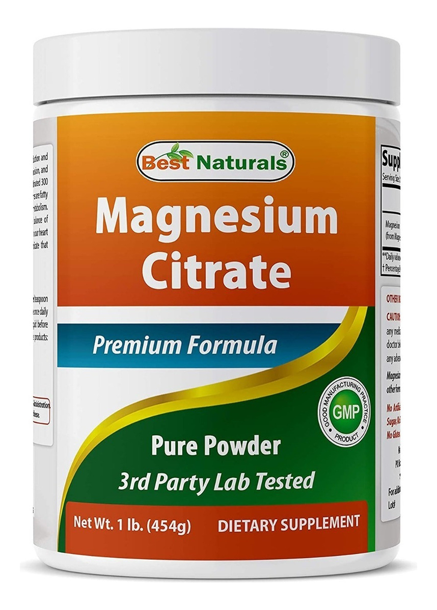 Salud y Equipamiento Médico - Magnesio 210 Mg Best Naturals - G A $397 - G A $418
