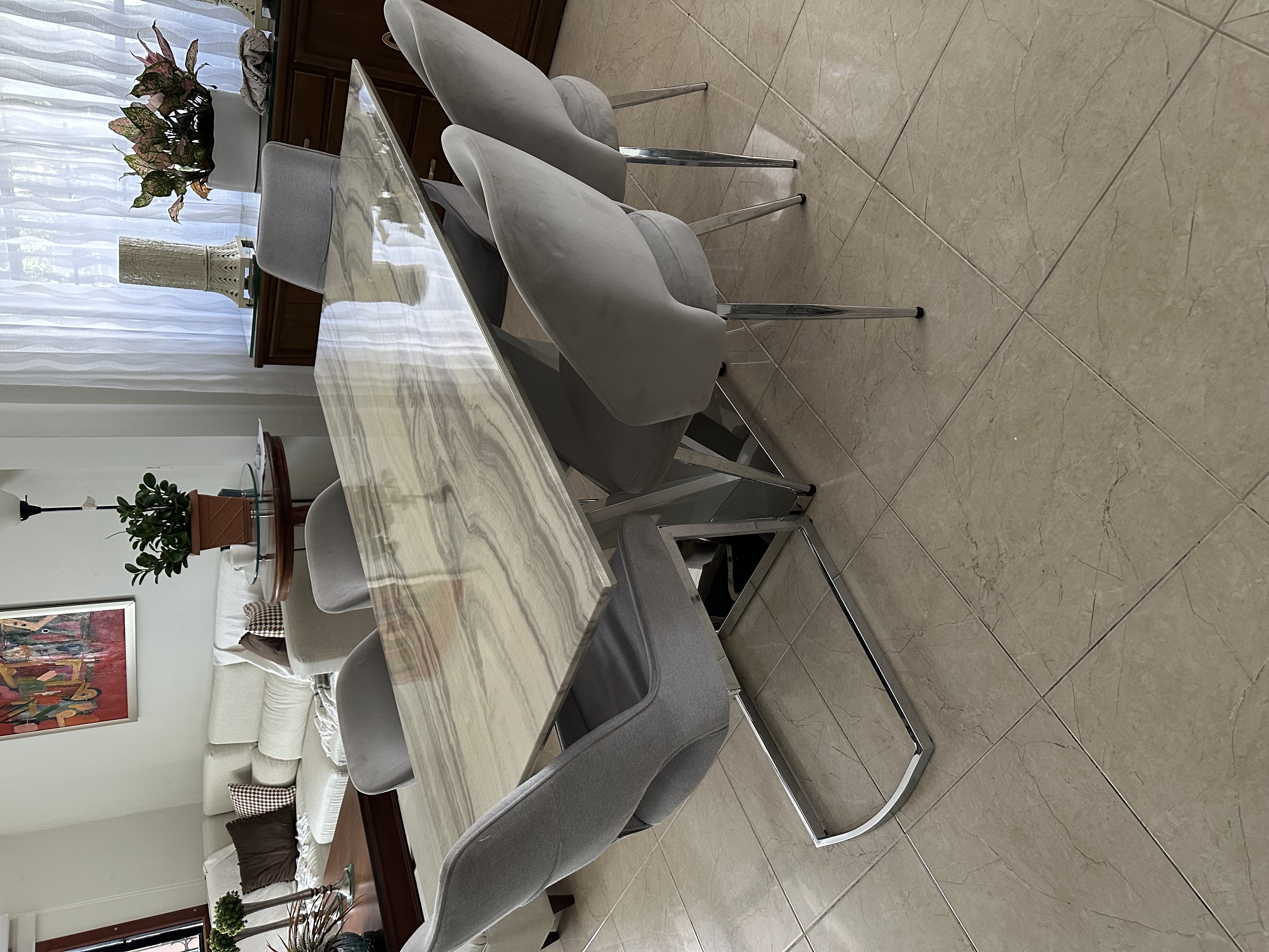 muebles y colchones - Comedor 6 sillas de Ilumel como nuevo 60,000 1