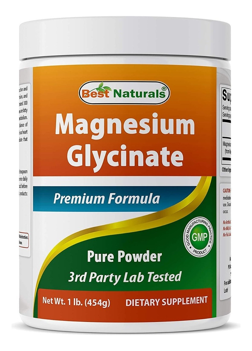 Salud y Equipamiento Médico - Glicinato Magnesio 454g Best Na - G A $5 - G A $565 0