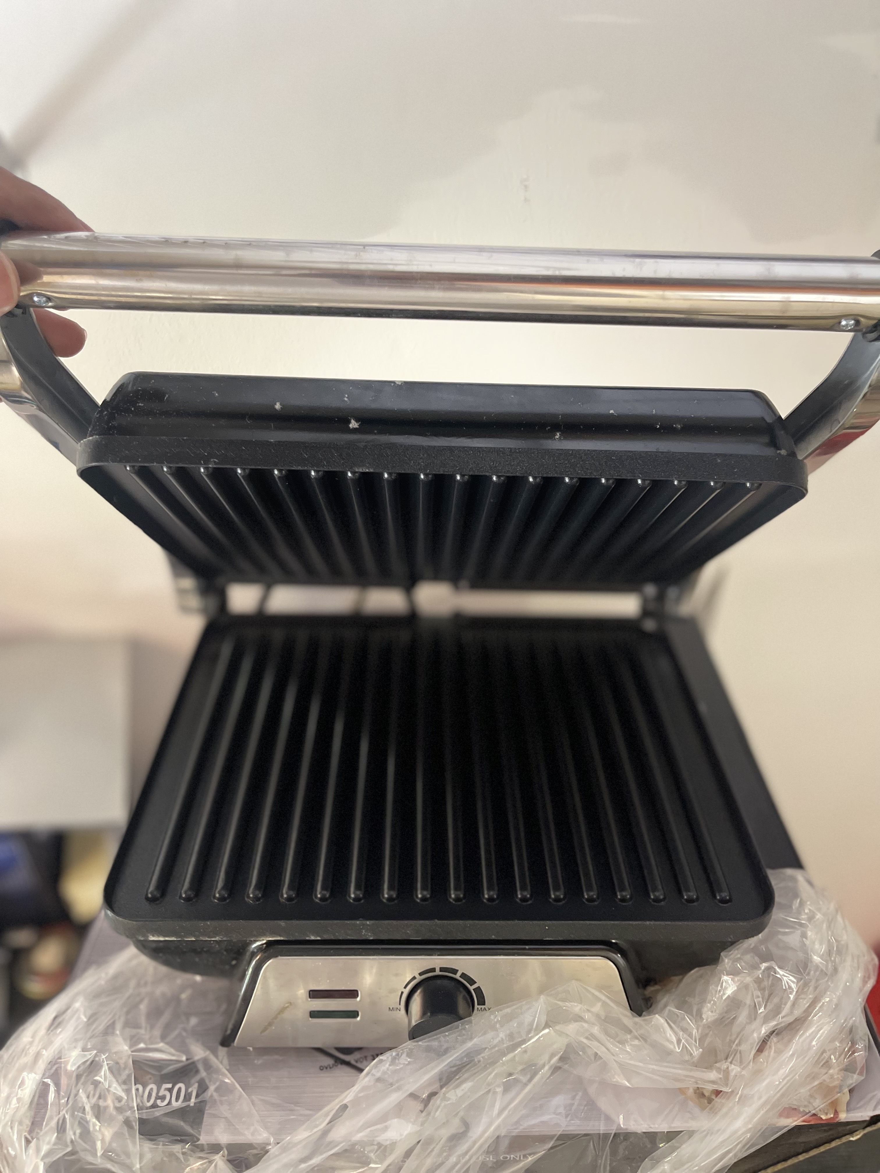 electrodomesticos - TOSTADORA GRILL NIQUELADA 2