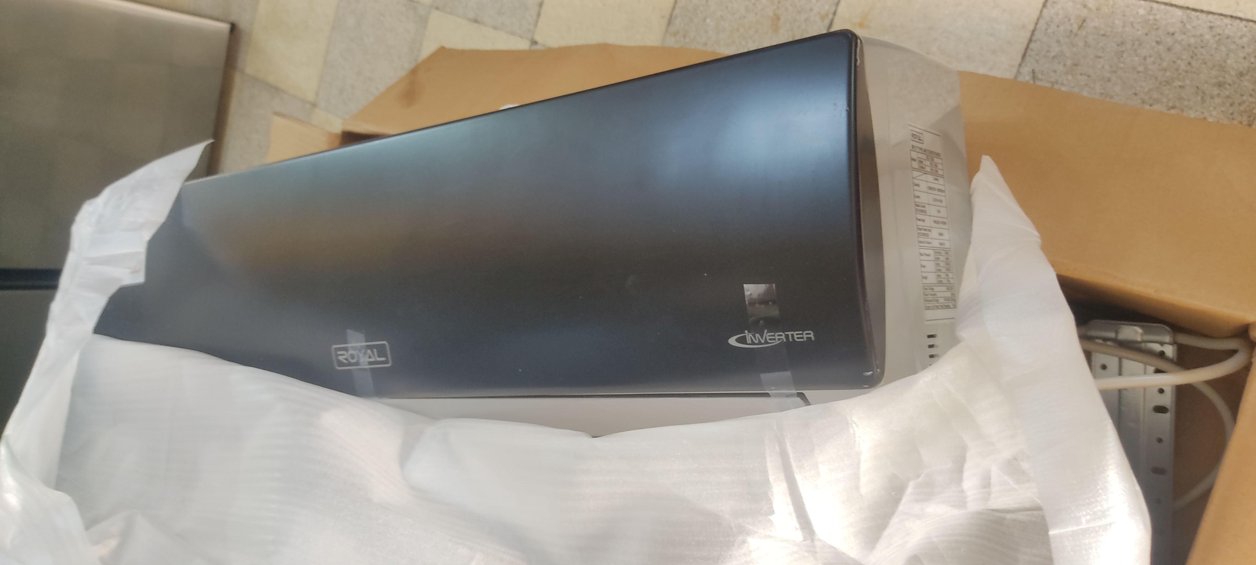 electrodomesticos - aire royal inverter nuevo de caja 2