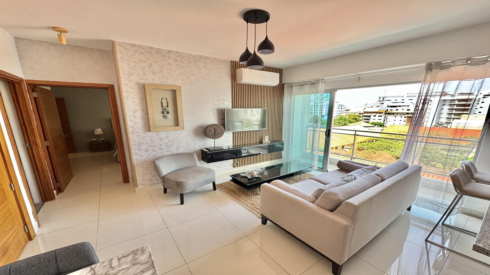 apartamentos - Apartamento Anueblado en Piantini 2