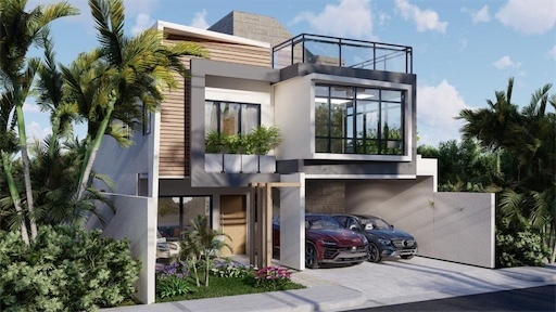 casas - Venta de casa lista en la autopista de san Isidro brisa oriental Santo Domingo  6