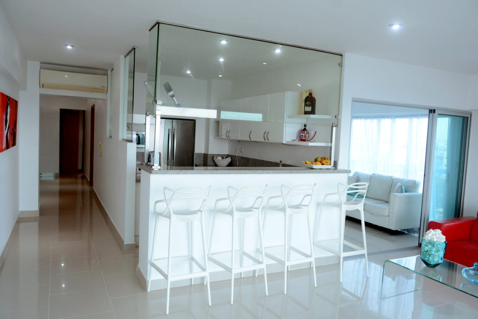 apartamentos - El Malecón Apartamento con balcón al mar amueblado 4