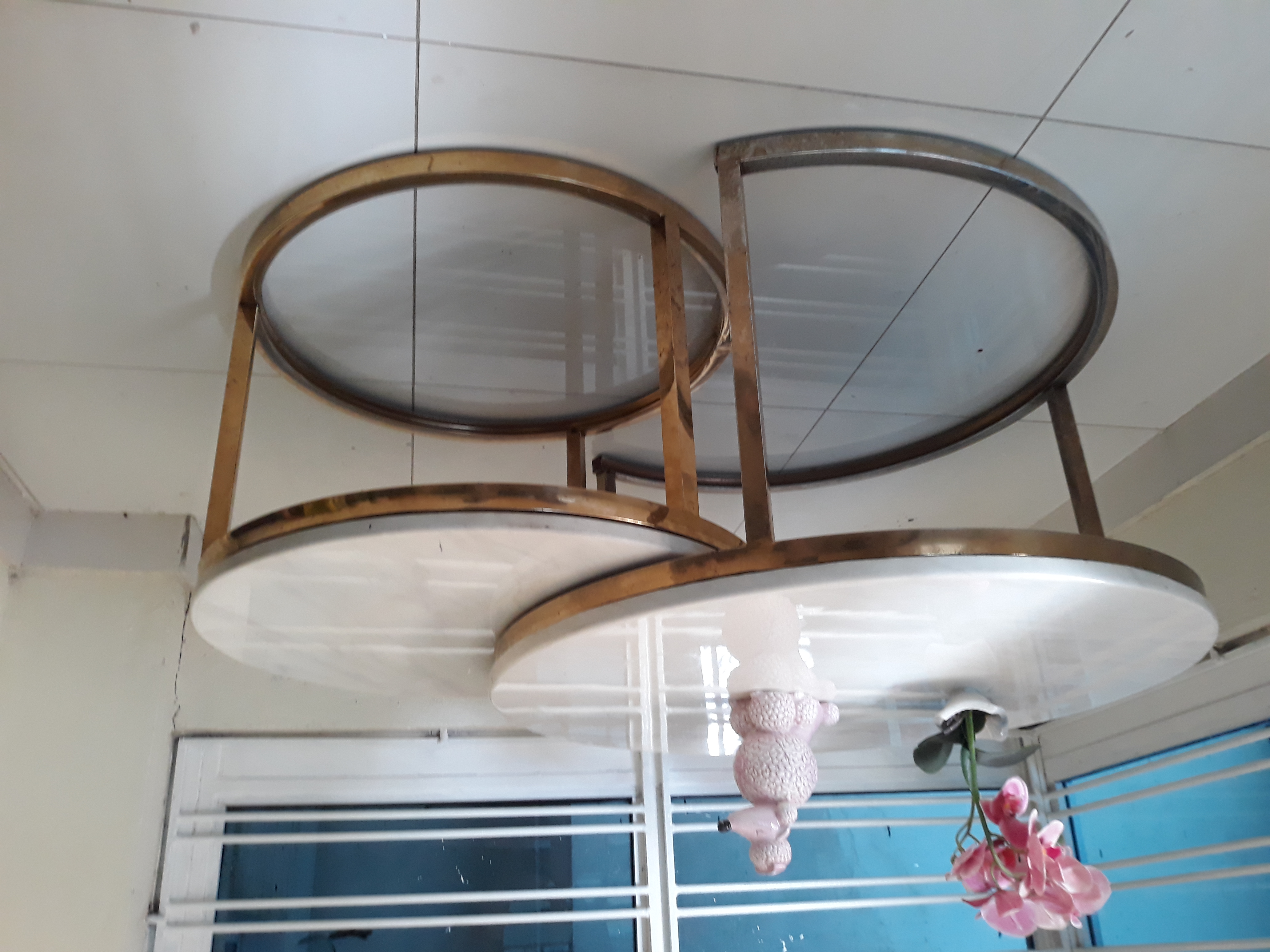 muebles y colchones - Vendo mesa doble de centro